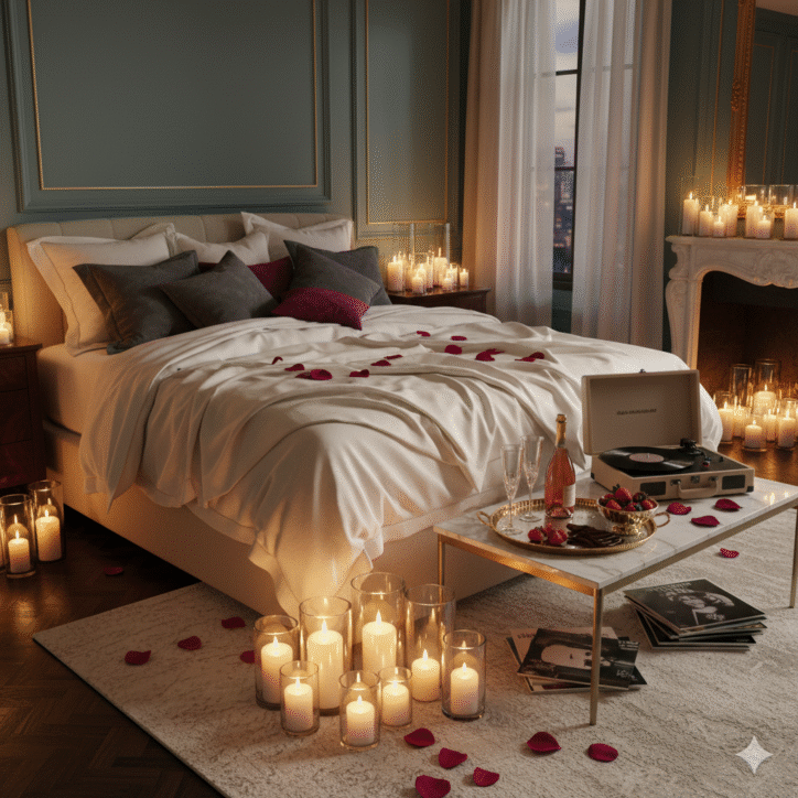 Ароматические свечи для интимной обстановки